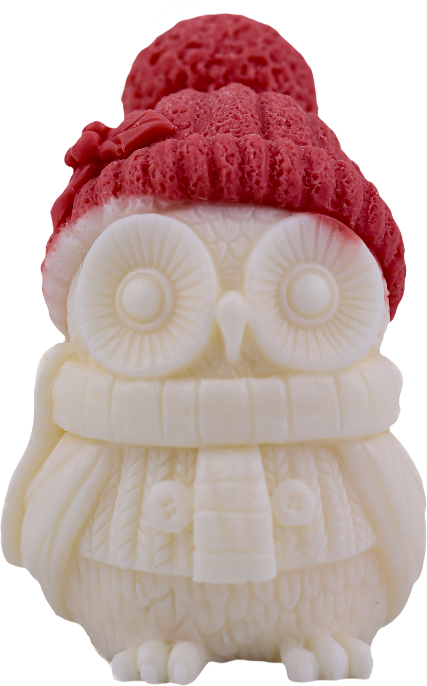 Owl Christmas Candle