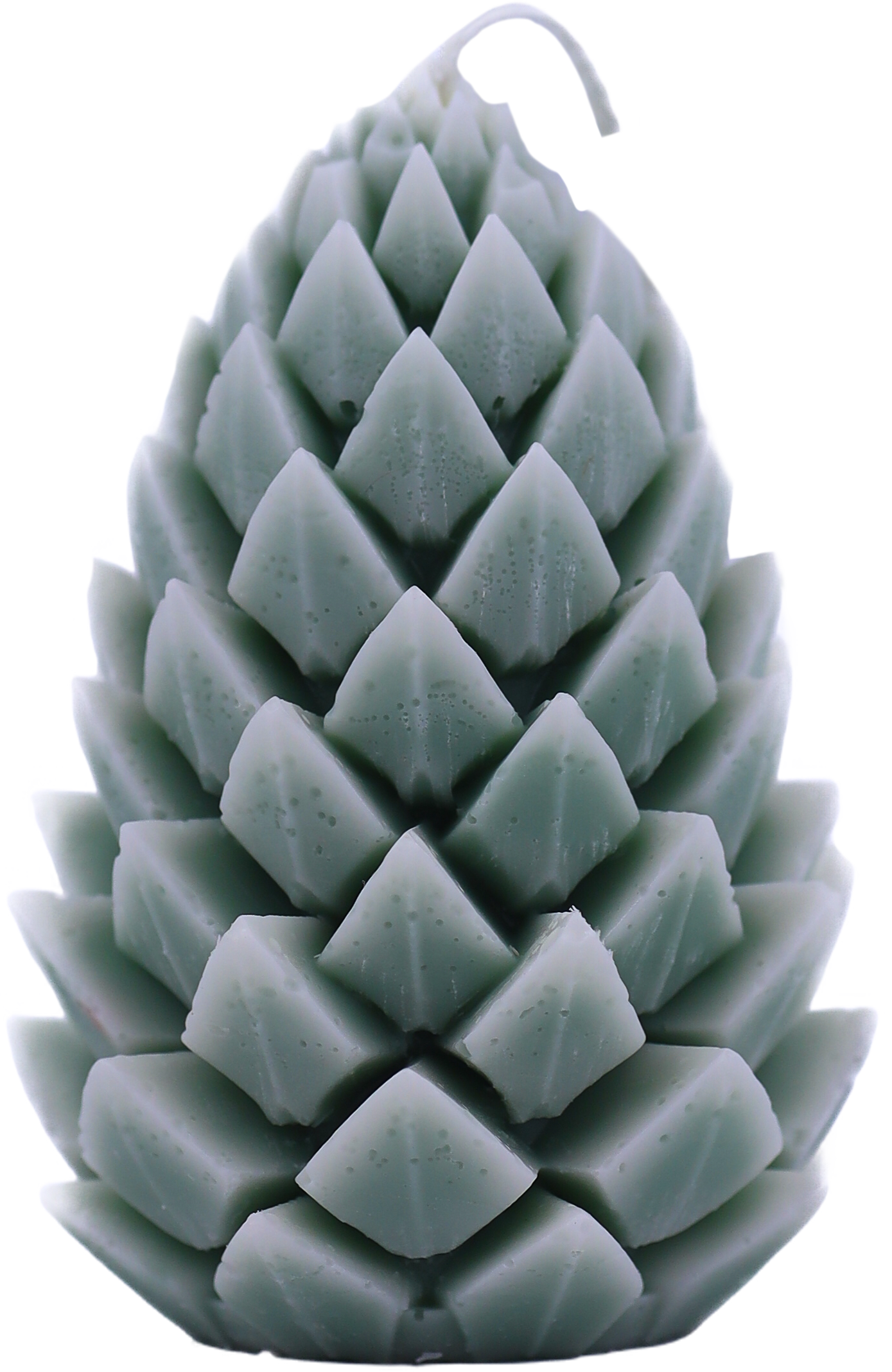 Pine Cone Christmas Candle