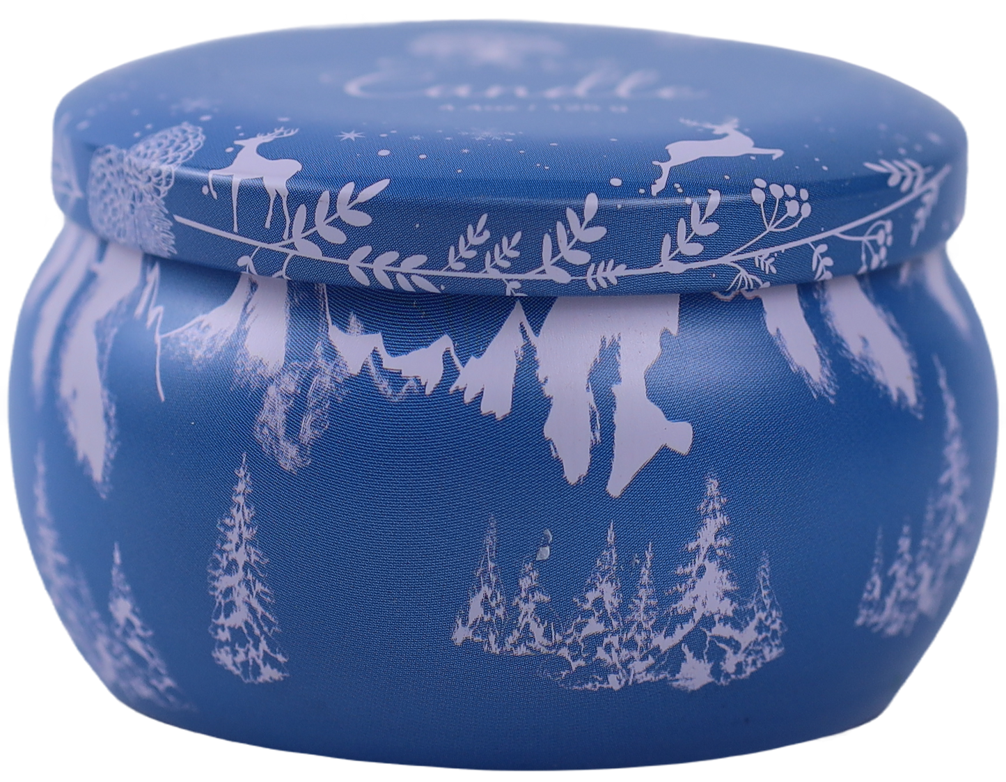 White Musk Christmas Candle