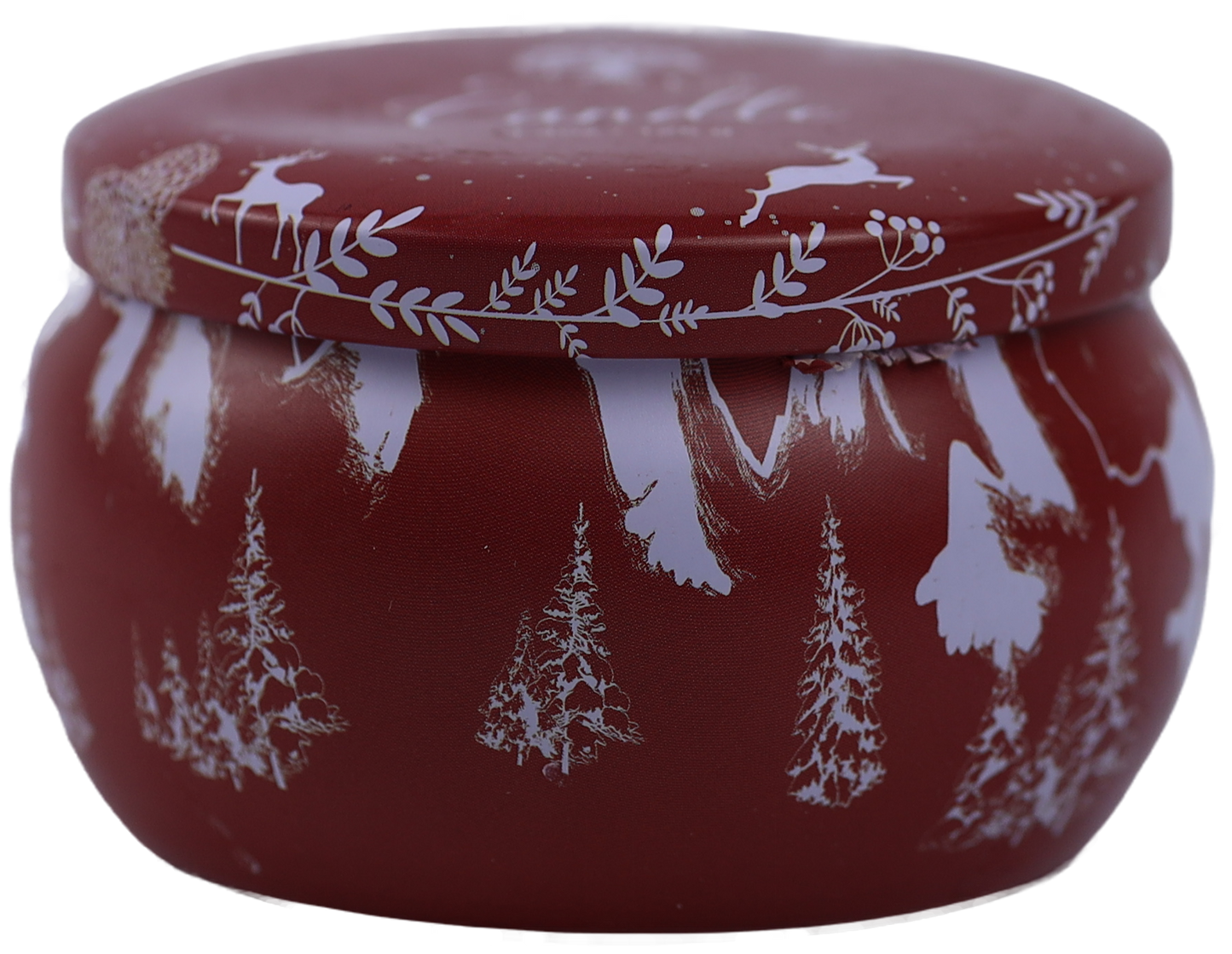 Pink Vanilla Christmas Candle