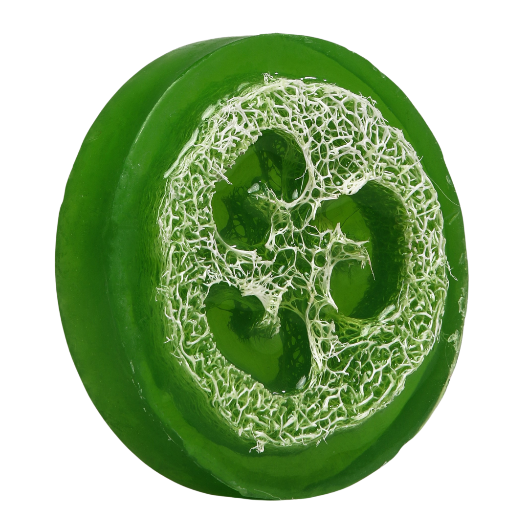 Lime Loofah Soap (Round)