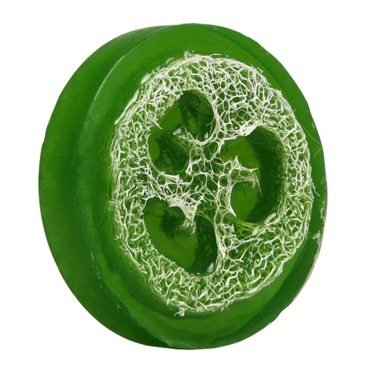 Lime Loofah Soap (Round)